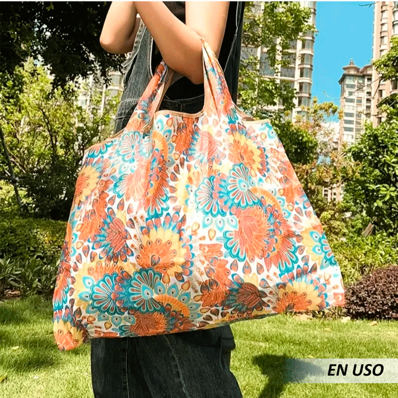 Bolsa de compras plegable reutilizable - Imagen 5