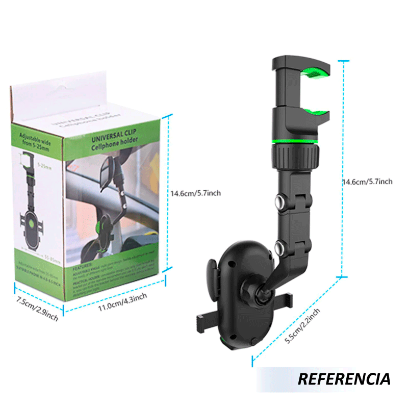 Soporte de teléfono para retrovisor - Imagen 4