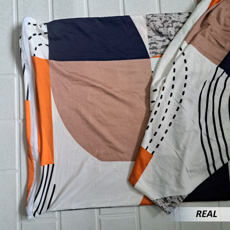 Forro elástico de sofá con diseño - Imagen 2