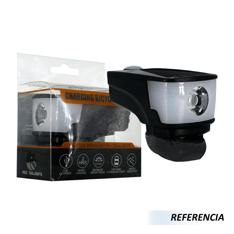 Luz para bicicleta charging fy318 - Imagen 4